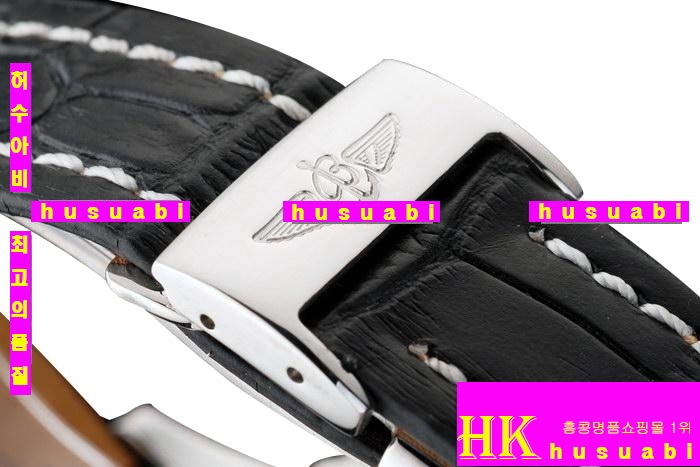 Ʋ ۿ 츮Ƽ ׺Breiting ڸǰð Replica Breitling Certified Black leather bracelet Japanese Quartz Movement Mens watch 58 x 46 mm bl167